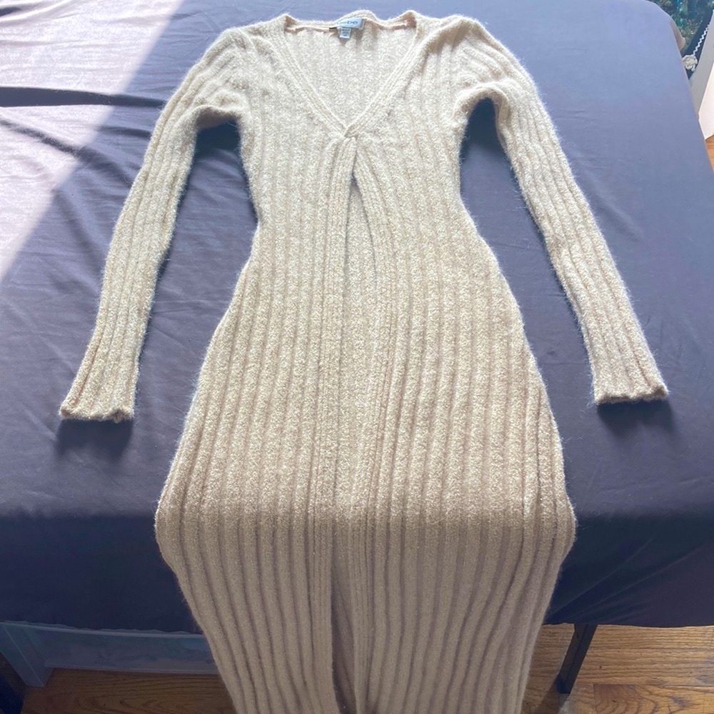 ❌SOLD❌Long open front sweater